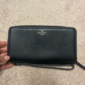 Kate spade wristlet wallet combo